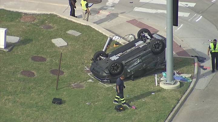 Pedestrian killed in Plano SUV rollover crash identified as 75