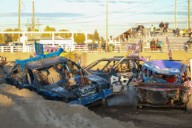GALLERY: Drivers test their ‘smashing skills’ at demolition derby