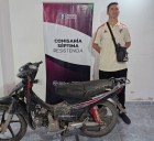 BARRANQUERAS:  Recuperaron  Una Honda Wave Robada A Punta De Arma De Fuego