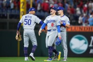 Dodgers hold off Phillies’ rally; Brewers slug their way to a 2-0 series lead over Cubs – Winnipeg Free Press