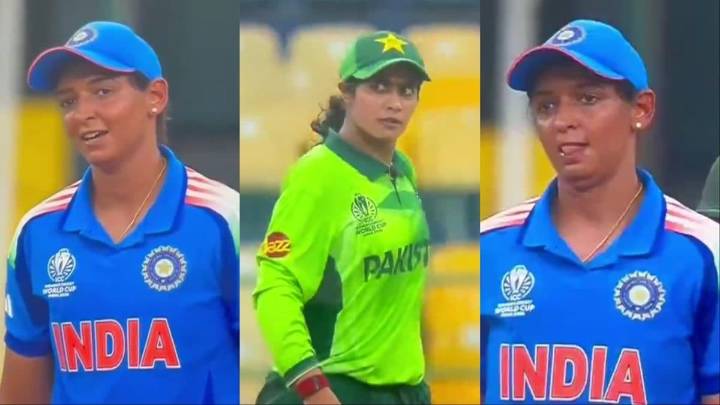 Harmanpreet Kaur's Reaction After Pakistan Spinner Gives Her Death Stare Goes Viral