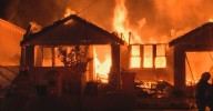Aberfeldie fire: Two-storey Melbourne home gutted, neighbouring properties damaged