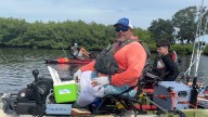 Mario Cruz teaching kayaking and fishing