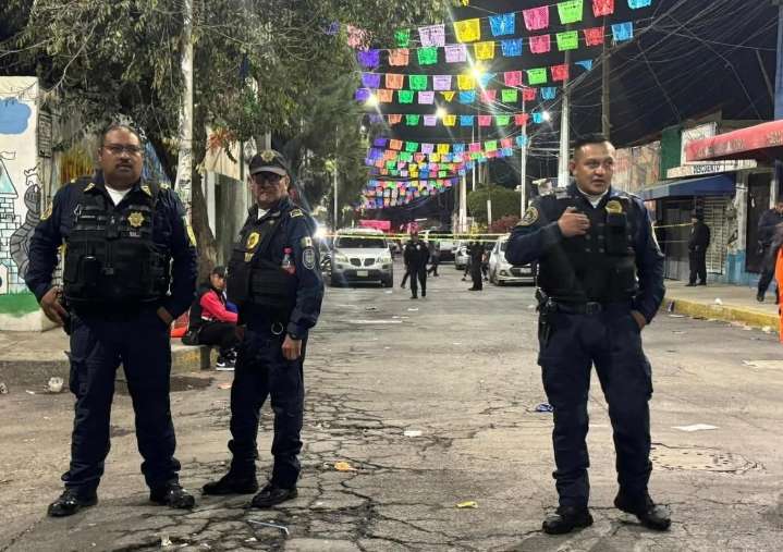 Balacera durante fiesta patronal en Tláhuac deja tres muertos