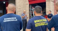 Reciben bomberos capacitación para atender emergencias por autos eléctricos en Hermosillo