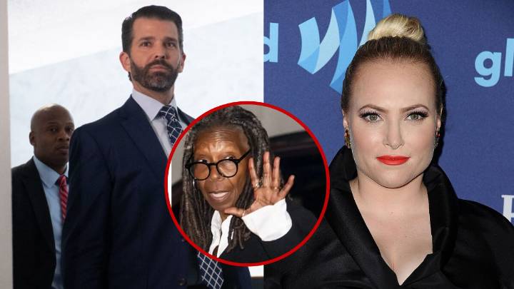 'S— Show’: Donald Trump Jr. Calls on Fans to Pressure ‘The View’ to Post Video of Whoopi Goldberg Triggering MAGA, Meghan McCain Makes It Worse