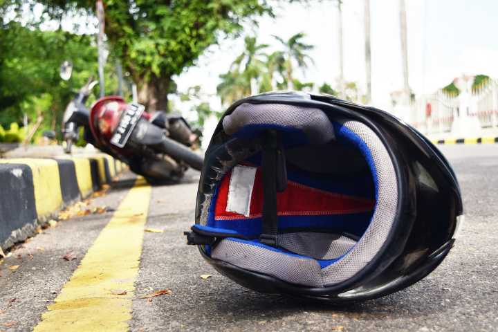 Road rage ends in death: Couple fatally knocks down biker with their car over rear
