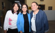 “Mí cábala es esperar los resultados de las elecciones en la Escuela 31, donde voto”, dijo Graciela de la Rosa