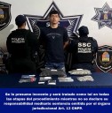 Detienen a presunto narcomenudista con marihuana, cristal y LSD en Cancún