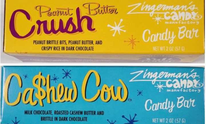 Two candy bars recalled due to nut allergy concerns