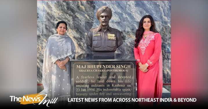 Nimrat Kaur pays tribute to father Major Bhupender Singh on 73rd birth anniversary in Kashmir