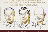 El Nobel de Economía reconoce a 3 investigadores por explicar el impulso económico de la innovación