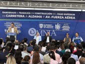 Encabeza Bonilla el banderazo de la construcción del Paso Superior de la Carretera Aldama y Fuerza Aérea