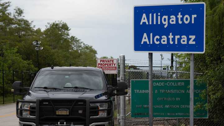 Feds reimburse Florida $608 million for Alligator Alcatraz