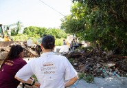 Estefanía Mercado responde con soluciones de descacharrización y desazolve de pozos