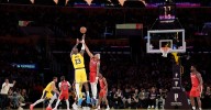 LeBron James says he worked on catch-and-shoot 3-pointers this summer in preparation of playing with Luka Dončić