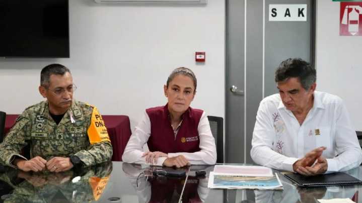 Sheinbaum descarta riesgo por el crecimiento del río Pánuco; afirma que mantendrá monitoreo
