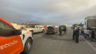 Accidente en la autopista a Laredo causa tráfico tras cierres parciales