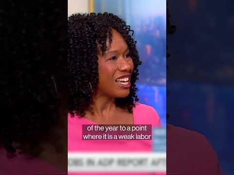 US has a stagnant labor market, ADP’s Richardson says #shorts #economy #markets #labormarket #jobs