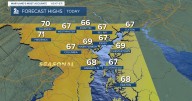 Morning sprinkles; drier & cloudy afternoon