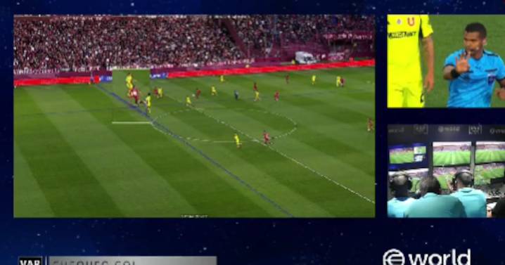 Un fuera de juego que salva a la U: el gol anulado a Lanús en la Sudamericana