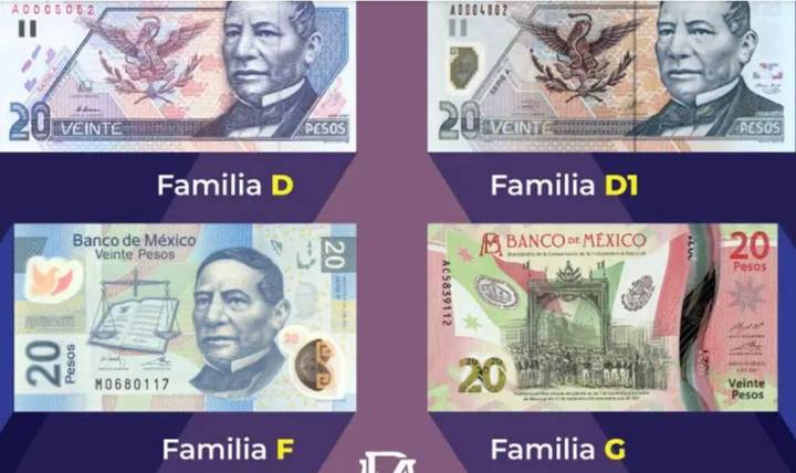 Retiran billete de $20 con imagen de Benito Juárez