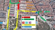Así afectarán al tráfico y a varias líneas de bus las obras en la avenida América de Zaragoza a partir del lunes