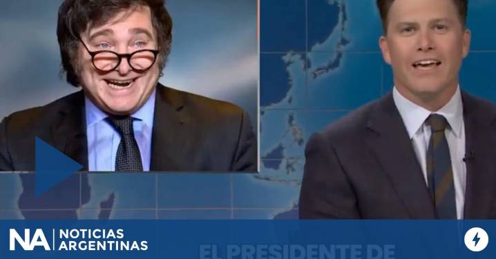 En Saturday Night Live se burlaron de Javier Milei: lo compararon con un personaje de comedia