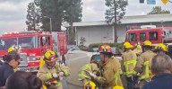 2 trapped, extricated from Panorama City crash