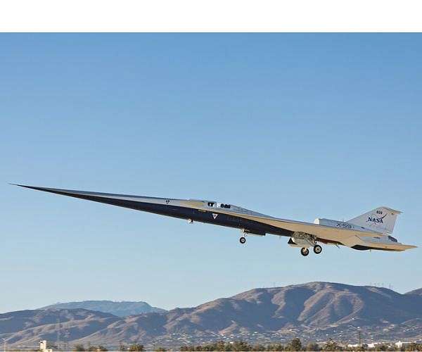 X-59 Completes First Flight in Quest to Reduce Supersonic Boom