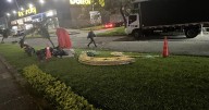 Esta ciudad del Eje Cafetero también la madrugó a la navidad: hay cierres viales por instalación de alumbrado