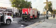 Temor en el centro por un principio de incendio en un local abandonado