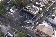 Gas-fed inferno erupts in Hillside auto shop, chemicals fill air
