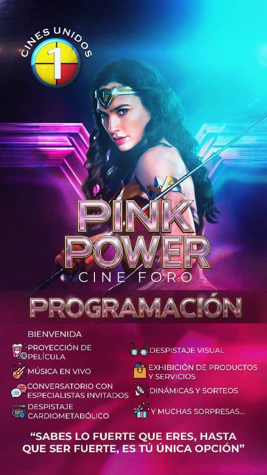 Organizan cine foro Pink Power en Puerto Ordaz
