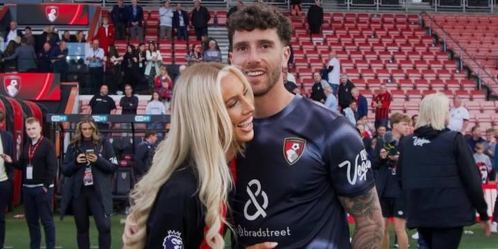 Una sesión de fotos y un flechazo: la historia de amor entre una de las nuevas figuras de la Selección y su novia futbolista