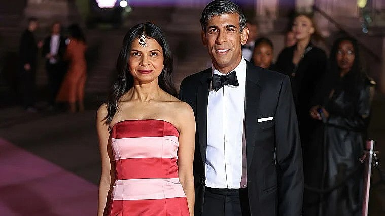 Akshata Murty Trolled For Wearing 'American-Flag' Inspired Outfit; 'Looks Like Bath Towel,' Say Netizens