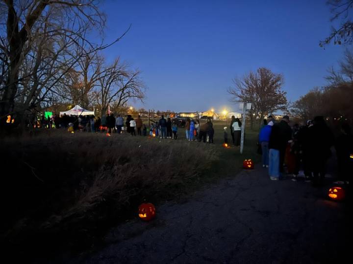 Pumpkin Lane brings light, laughter, and local fun to Weyburn trails