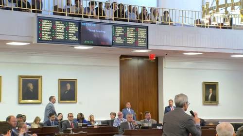NC House takes up Senate-approved voting maps as hundreds protest