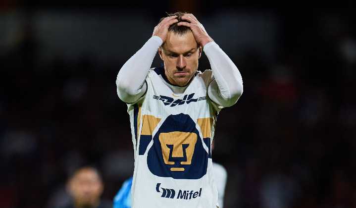 Mal y de malas: Pumas no podrá contar con Ramsey contra Rayados