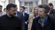 La visita sorpresa de la princesa Ana de Inglaterra a Ucrania y su reunión con Zelenski