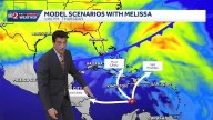 Tracking Melissa and its possible scenarios. 10.21.25