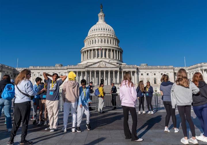 Judge temporarily blocks the Trump administration from firing workers during the government shutdown