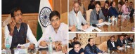 Div Com reviews Progress on Comprehensive Sewerage Scheme of Greater Srinagar