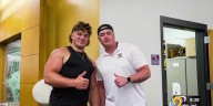 Player and coach: Brothers reunited with UNI Football