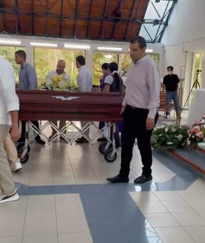 UN ADIÓS: Murió Juan Benito Ballesteros Bernier, abuelo de Lilia Ballesteros Egurrola, candidata al reinado nacional de la Belleza, fue sepultado en Bucaramanga
