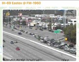 Northbound lanes of Eastex Freeway shut down at Townsen Blvd. in Humble due to major crash