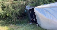 UPDATE: Semi-truck started leaking milk after it flipped off Hwy 111