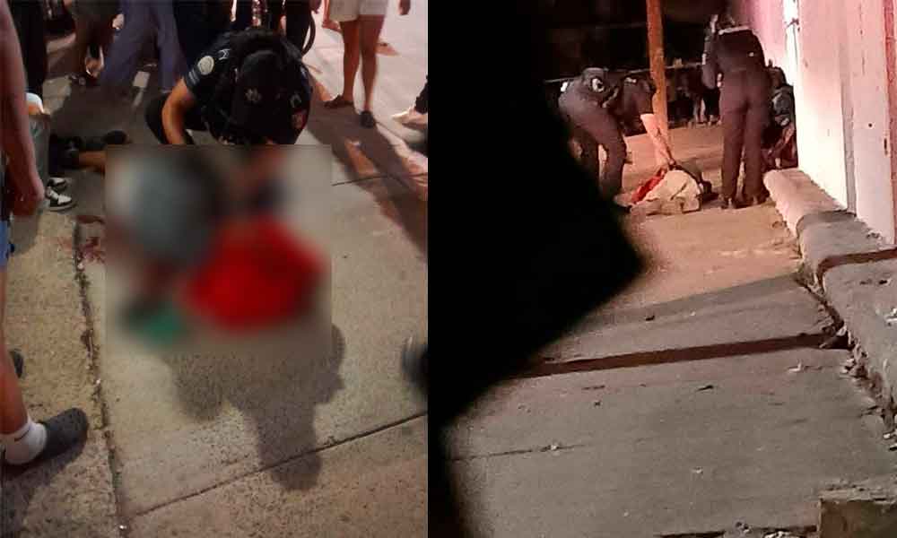 BALEAN A HOMBRE FRENTE A LA CANCHA DE LOS LOBOS EN VALLE DE SAN JOSÉ