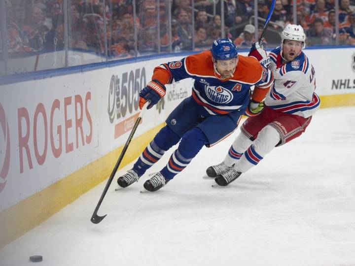 More Bouchard, more drama as Edmonton Oilers fold for New York Rangers