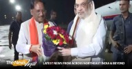 Chhattisgarh: Amit Shah arrives in Raipur, received by CM Vishnu Deo Sai